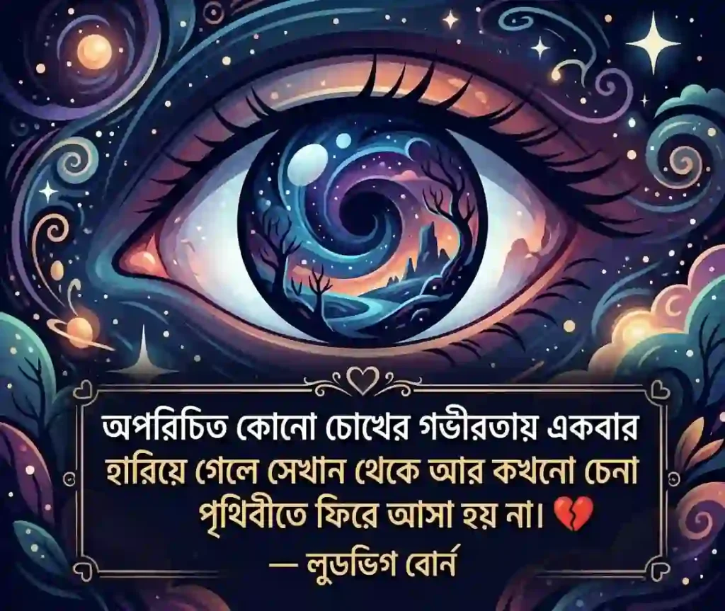 চোখের মায়া নিয়ে উক্তি