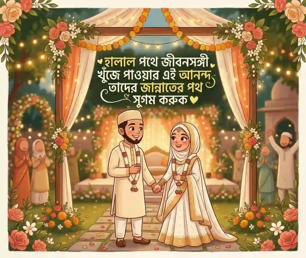 বন্ধুর বিয়ে নিয়ে ইসলামিক স্ট্যাটাস