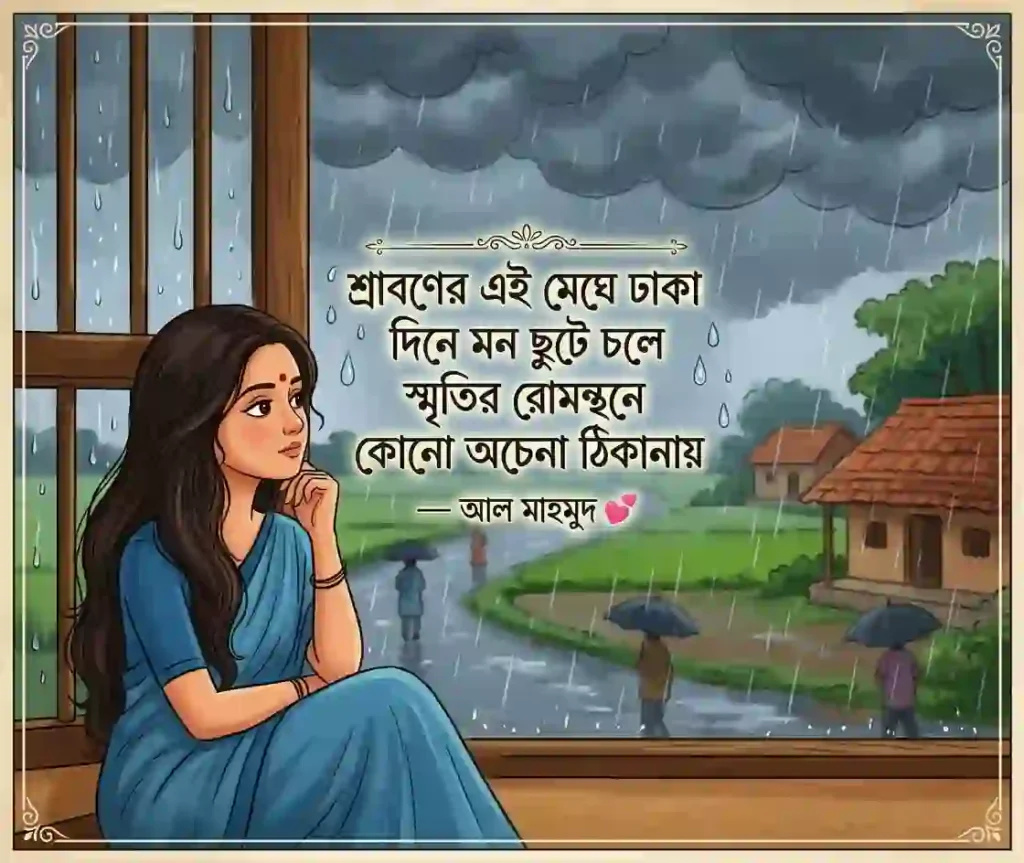 বৃষ্টি নিয়ে উক্তি