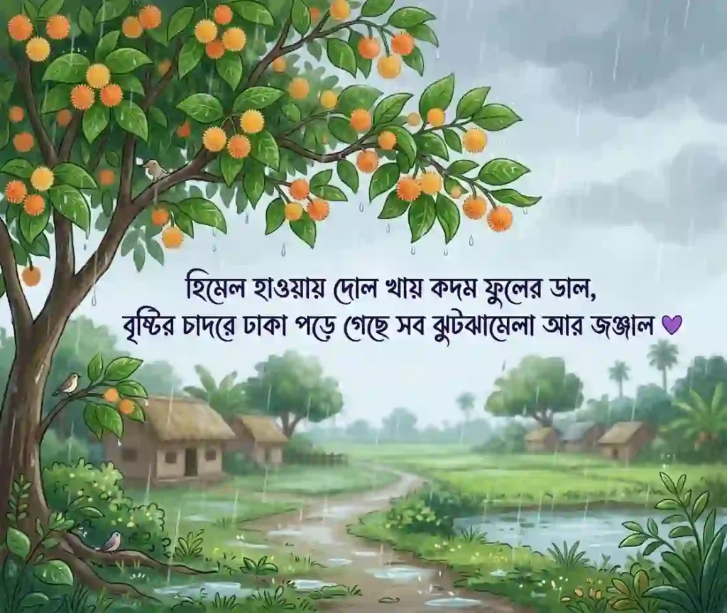 বৃষ্টি নিয়ে কবিতা
