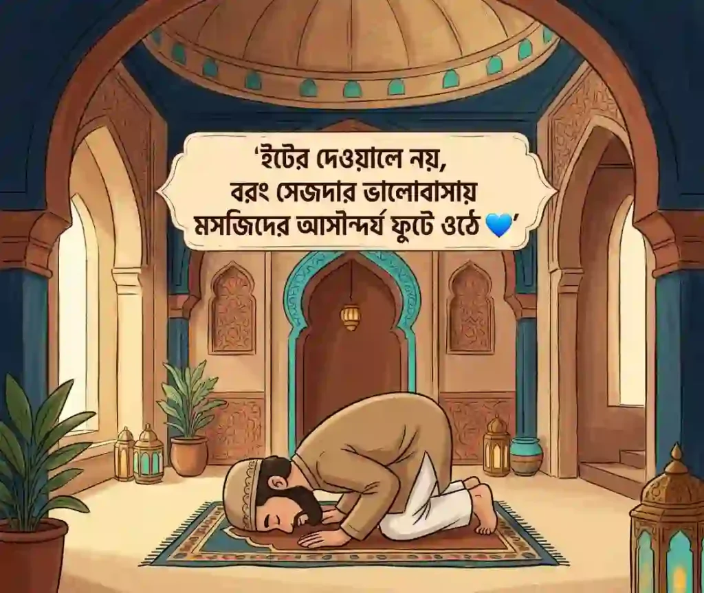 মসজিদ নিয়ে স্ট্যাটাস