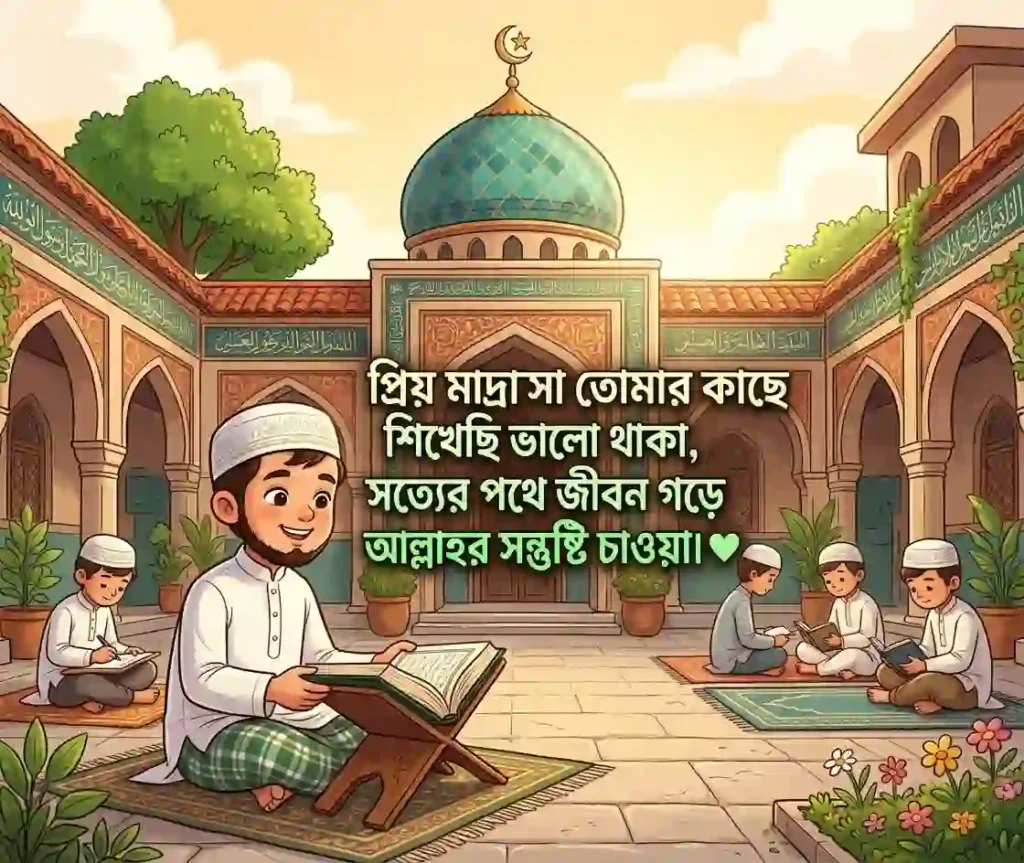 মাদ্রাসা নিয়ে ছন্দ 