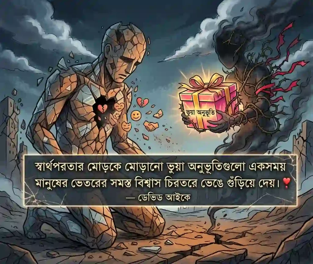 মিথ্যা মায়া নিয়ে উক্তি