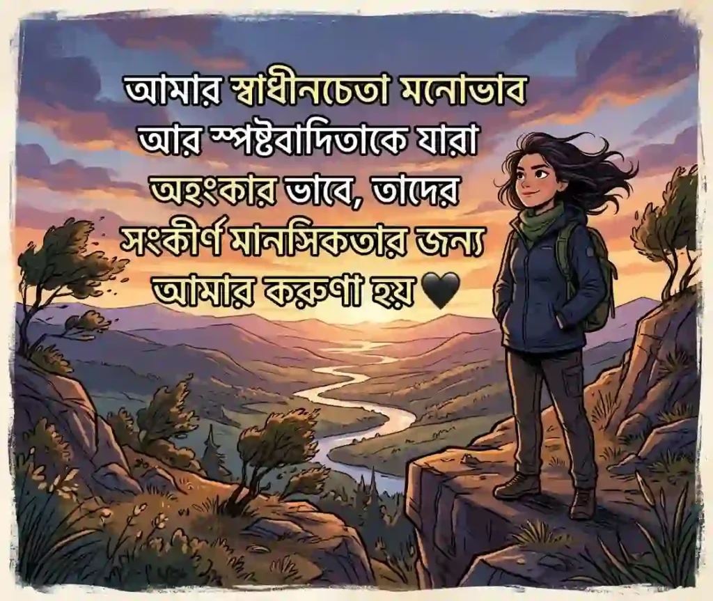 মেয়েদের এটিটিউড ক্যাপশন