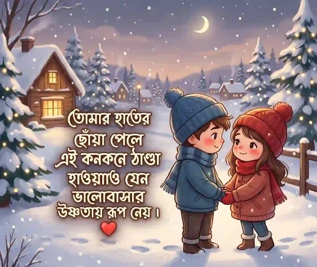 শীত নিয়ে রোমান্টিক স্ট্যাটাস