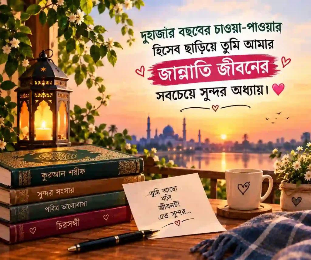 স্ত্রীকে নিয়ে ইসলামিক ক্যাপশন